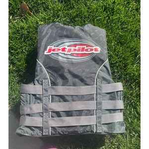 Jetpilot F-86 Sabre Nylon CGA Life Jacket Vest Adult XS Black 905B USCG Type III